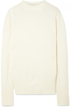The Row Nix Ribbed Cashmere Sweater
